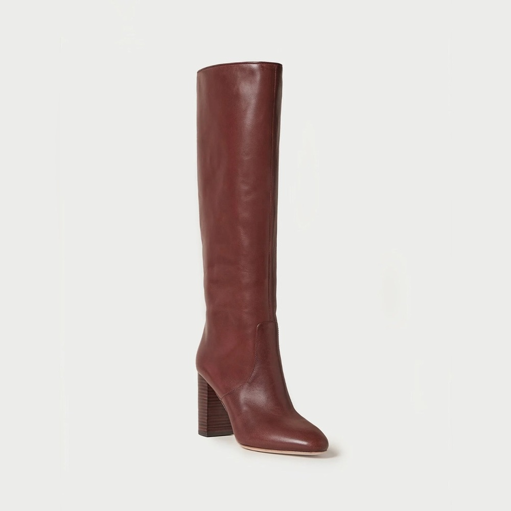 Loeffler Randall Goldy Espresso Tall Boot Size: 9 NWT